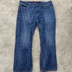 Rock & Roll Cowboy Jeans‎ Mens 40x28 (tagged 36) Double Barrel Relaxed Straight